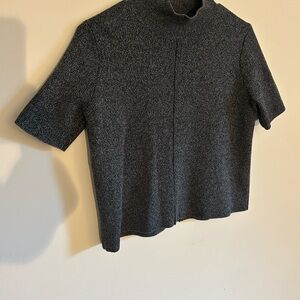 Gray Short Sleeve knit by Zara in medium like new